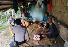 Bhabinkamtibmas Uburaya Ajak Warga Tingkatkan Kamtibmas Masyarakat Sejahtera