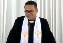 Kenaikan Yesus di GMIT Betania Baa Bernuansa Budaya Timor