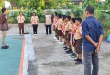 Pramuka RRI Kupang Bentuk Karakter lewat Perjusami Internal