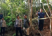 Aparat Gabungan Pasang Police Line Tambang Ilegal Wanggameti