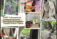 Sinode GMIT Aksi Bantuan Sosial Korban Tanah Longsor