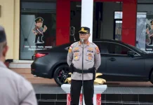 Personel Polresta Kupang Kota Patroli di Lapas Dewasa Kupang
