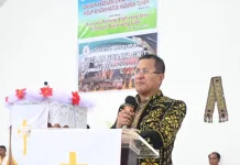Bupati Kupang Ibadah Minggu di Lifuleo
