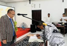 Pengurus Baru MGMP PAK SMA Rote Ndao Resmi Dikukuhkan