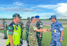 Pangdam IX/Udayana Tinjau KDKMP dan Yon TP 876 Palatana