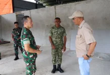Pangdam Udayana Tinjau KDKMP Umbu Mamijuk Bersama Wapang TNI dan Dandim Kodim Sumb