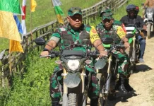 Dandim SBD Bersama Wasev Tinjau Lokasi Program TMMD