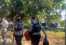 Polresta Kupang Kota Bubarkan Judi Sabung Ayam di Kota Kupang