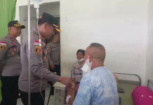 Kepedulian Kapolres Sumba Timur Hadir Bagi Korban Kecelakaan