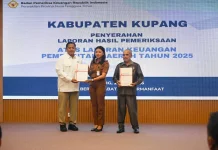 Kabupaten Kupang Pertahankan Opini WTP dari BPK RI