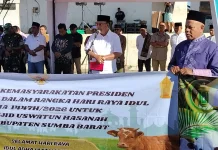 Iduladha Sumba Barat Junjung Tinggi Nilai Kebersamaan Umat