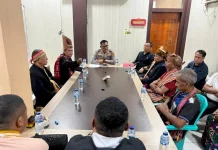 Audensi Bersama Masyarakat Adat Amanatun Kapolresta Kematian YB Akan diusut
