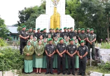 Ziarah di Makam Pahlawan Warnai HUT Kodam Udayana Ke-69 Tahun
