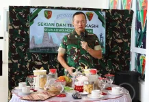 Pangdam Udayana Tinjau Yon Toda Tebi Didampingi Dandim