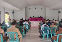 Danramil Walakaka Hadiri Kunker DPRD di Lamboya Sumba