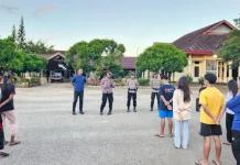 Polres Rote Ndao Sosialisasi Hukum di Kemah Pemuda