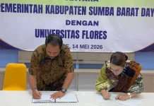 Pemkab SBD Gandeng Unflor MoU, Percepat Inovasi Pembangunan Daerah