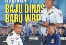 Lapas Waikabubak Bagikan Baju Dinas Baru Warga Binaan