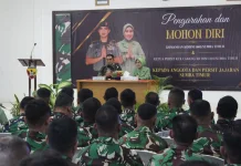 Mohon Diri,Dandim 1601/Sumba Timur Tekankan Integritas dan Loyalitas Prajurit