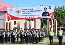 Polda NTT Gelar Upacara Peringatan Hari Lahir Pancasila Tahun  2026