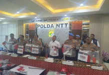 Polda NTT Ungkap 76 Kasus Konvensional 87 Orang Jadi Tersangka