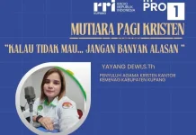 Mutiara Pagi: Kalau Tidak Mau, Jangan Banyak Alasan