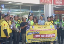 Satlantas Sumba Timur Gandeng Maxim Dukung Operasi Patuh Turangga