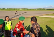 Bupati Sambut Dandim Baru, Perkuat Sinergi Pembangunan Sumba Timur