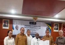 Menteri HAM dan Bersama Pemprov NTT Bangun  Sinergisitas Melalui Nota Kesepahaman