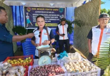 SMK Pantai Baru Pamerkan Produk Siswa