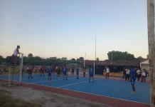 Kapolres Sumba Timur Buka Turnamen Olahraga Semarak HUT Bhayangkara