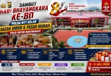 Polda NTT Akan Menggelar Bazar UMKM  Pasar Murah HUT Bhayangkara ke 80