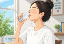 Tubuh Terhidrasi: Kebiasaan Minum Air Putih setelah Bangun Tidur
