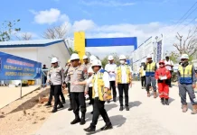 Kapolda NTT Tinjau Pembangunan Sekolah Rakyat di Kab Kupang