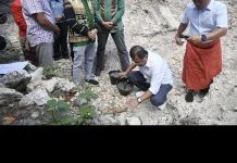 Peletakan Batu Pertama Tongkonan Perkuat Kerukunan di Kupang