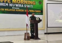 Kasrem 161/WS; Program TNI AD Selalu Dukung Kesejahteraan Masyarakat