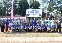 Semangat Kebersamaan Warnai Semifinal Voli Polda NTT