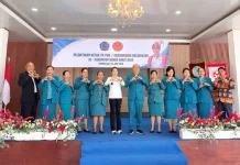 Bupati SBD Hadiri Pelantikan TP PKK, Dekranasda, dan Tim Pembina Posyandu