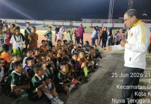 Wagub NTT Apresiasi Piala Tidar Pembinaan Sepakbola Usia Dini
