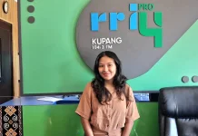 Aksi Kupang Book Party Bumikan 'Beta Membaca Maka Beta Ada'