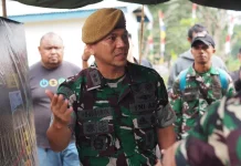 Komandan Pussenarmed TNI AD Kunker ke Batalyon Armed 20/BY