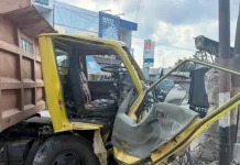 Lakalantas di Baa Renggut Nyawa Sopir Dump Truck