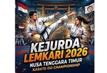 Tim Shiroite Kota Kupang Raih Peringkat Ketiga Kejurda LEMKARI NTT 2026