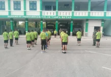 Apel Pagi Kodim 1629 SBD Tingkatkan Disiplin Prajurit