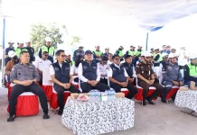 Bupati dan Wakil Bupati Dampingi Irjen KKP Tinjau Tambak Udang Terintegrasi
