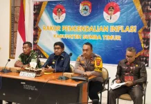 Bupati Sumba Timur Ikuti Rakor Inflasi dan Kesiapsiagaan Hadapi El Nino Nasional