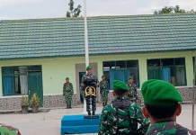 Kasdim Kodim 1613 Sumba Barat Gerakan Upacara Mingguan