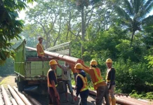 PLN Sukseskan Commissioning Test Jaringan Listrik di Dusun Glak, Sikka