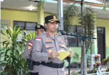 Pembukaan Perkemahan PKS Perkuat Karakter Disiplin Siswa Berintegritas