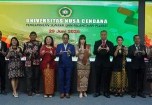 Rektor Undana Lantik Empat Wakil Rektor, Tekankan Kepemimpinan Berintegritas